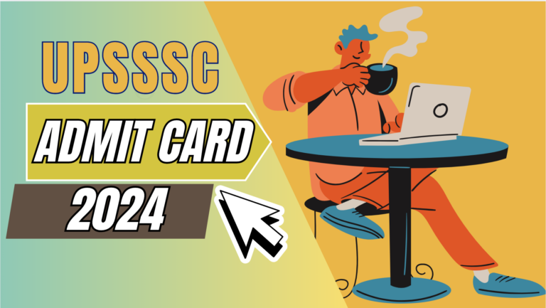 upsssc stenographer admit card 2024