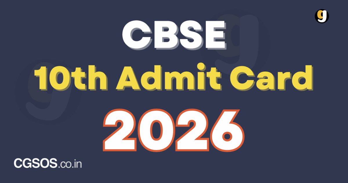 cbse class 10 admit card 2026 download & release date @ cbse.gov.in
